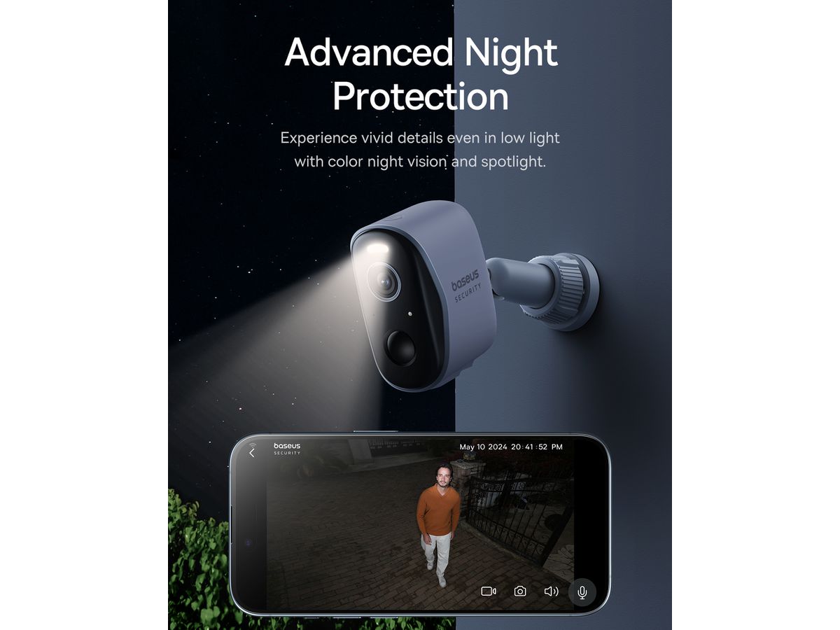 Baseus N1+ Outdoor Camera 2K 4CamKit