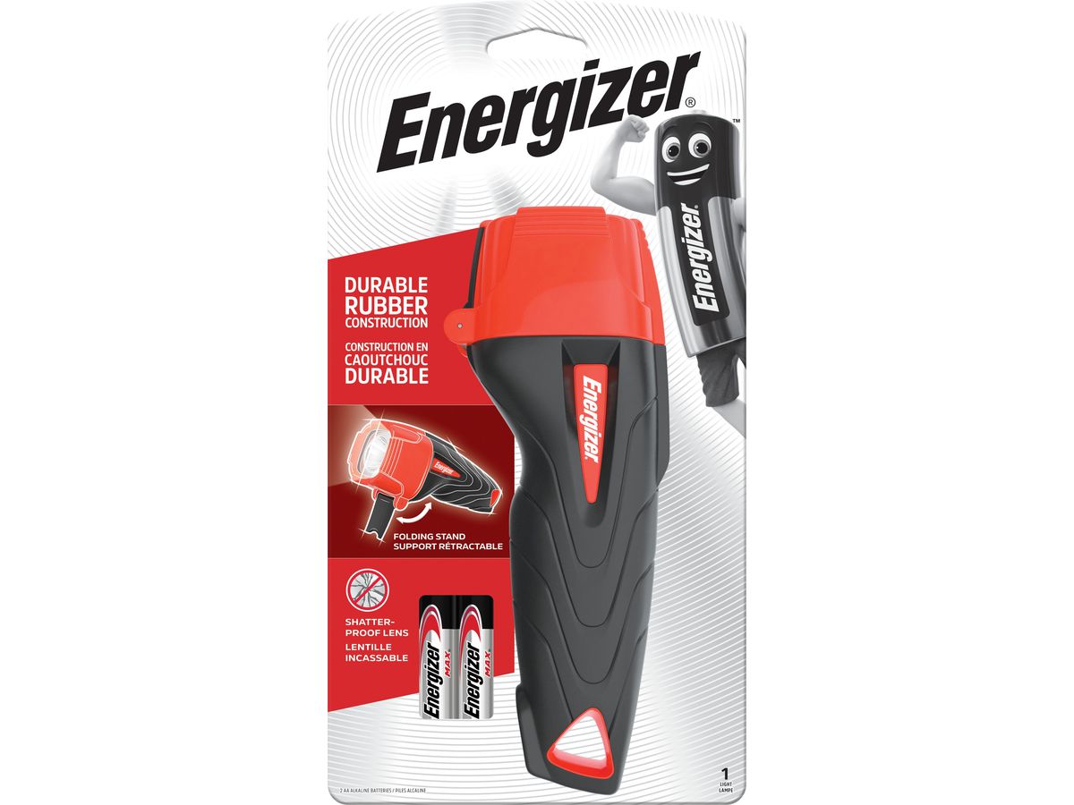 Energizer Impact Rubber LED + 2 AA