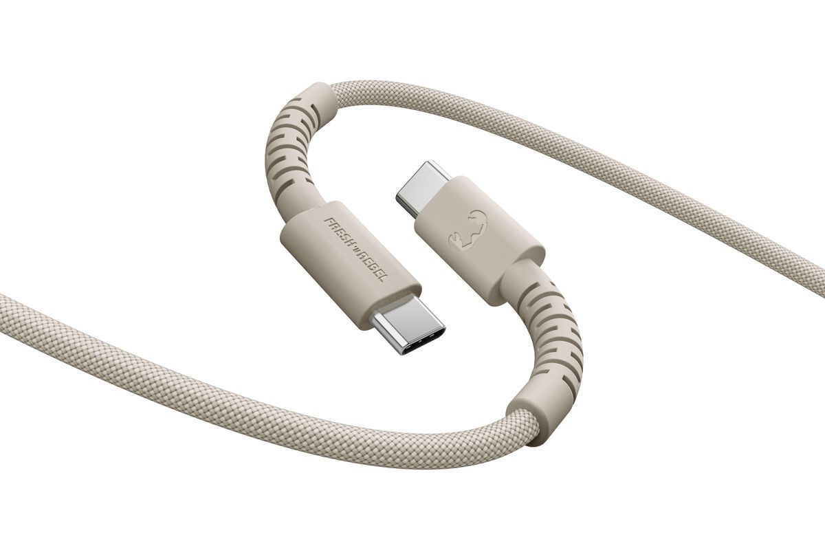 Fresh 'n Rebel USB-C to USB-C Silky Sand