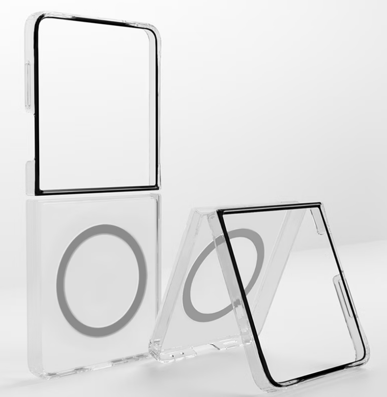 Samsung Flip 7 Clear Magnet Case