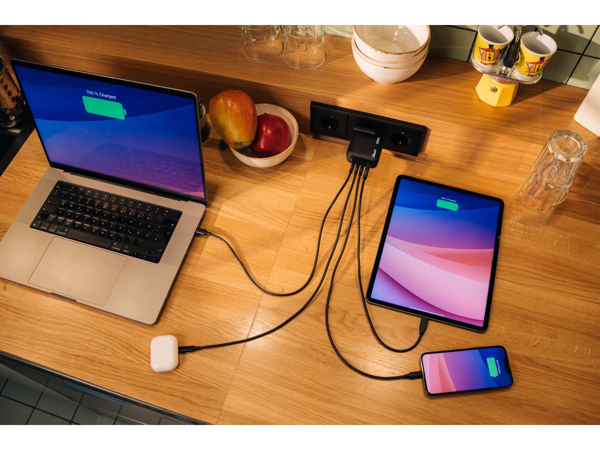 Verbatim Mini GaN 4 Port Charger 100W