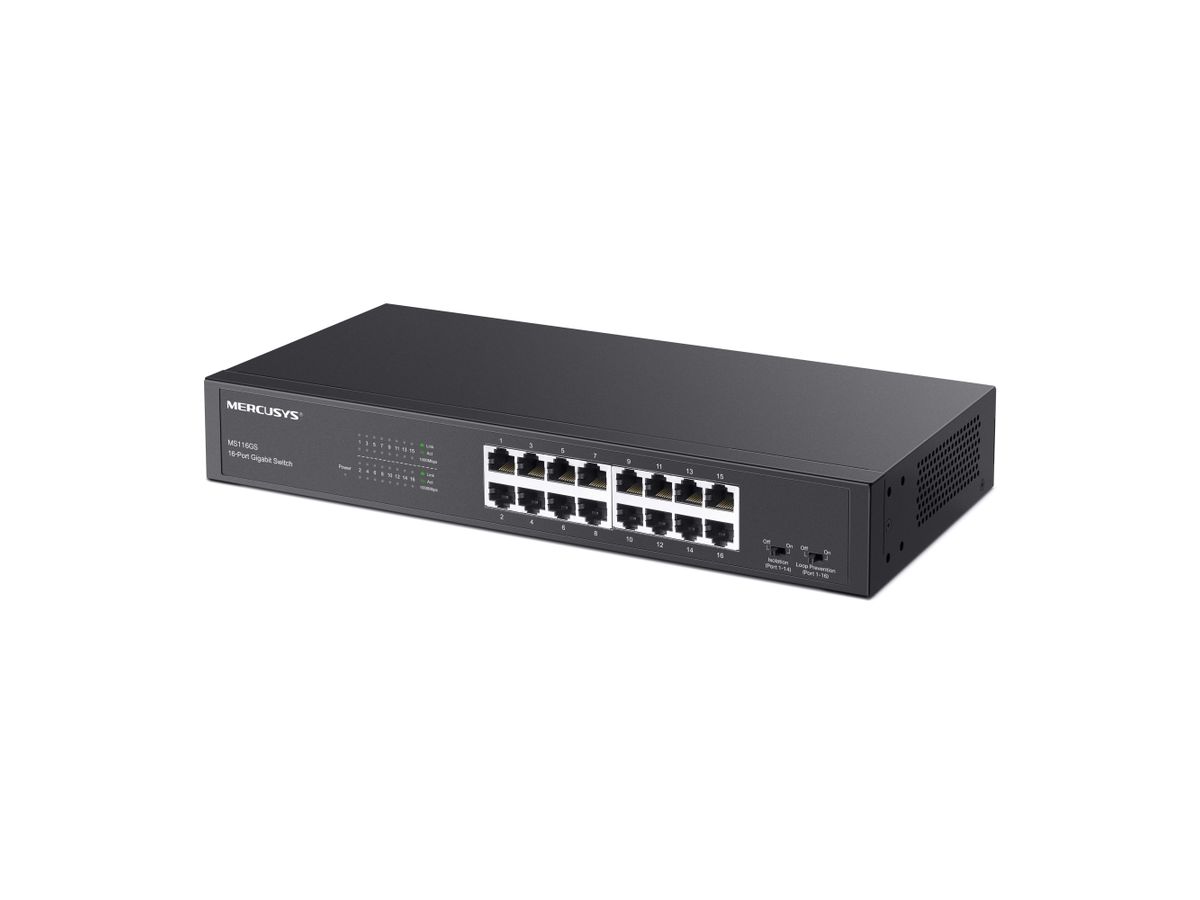 Mercusys 16-Port Gigabit Desktop Switch