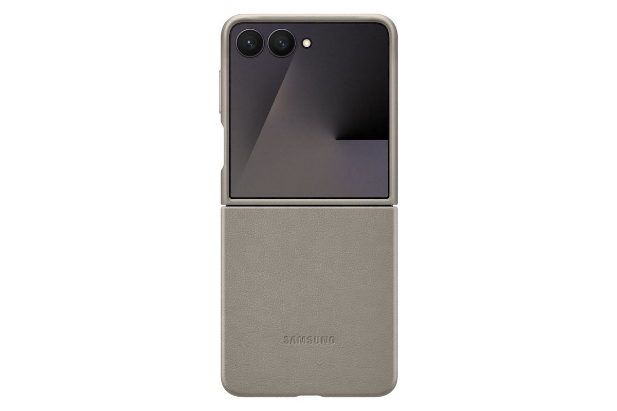 Samsung Flip 7 Kindsuit Case Taupe