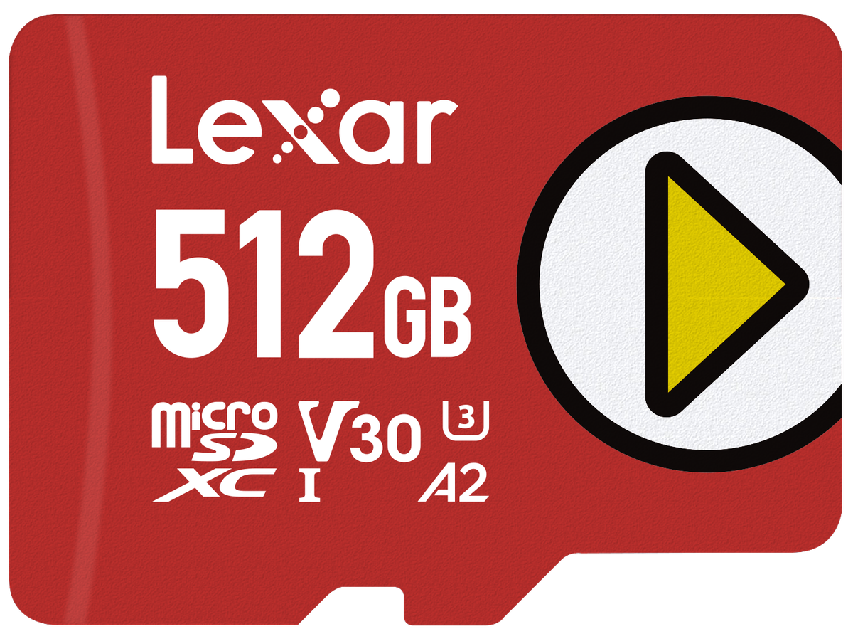 Lexar micro SDXC PLAY 205MB/s 512GB