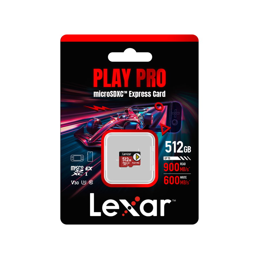 Lexar microSDXC PLAY PRO Express 512GB