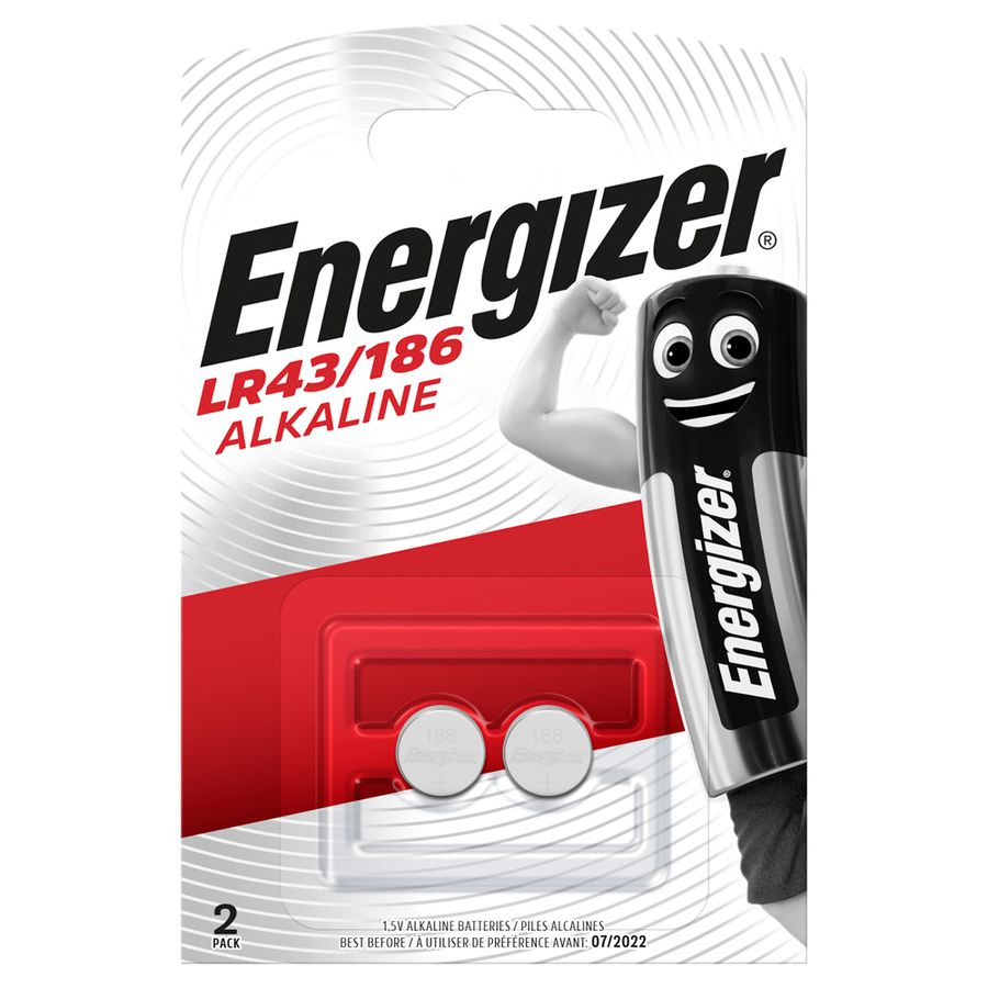 Energizer LR43/186  1.5V           FSB-2