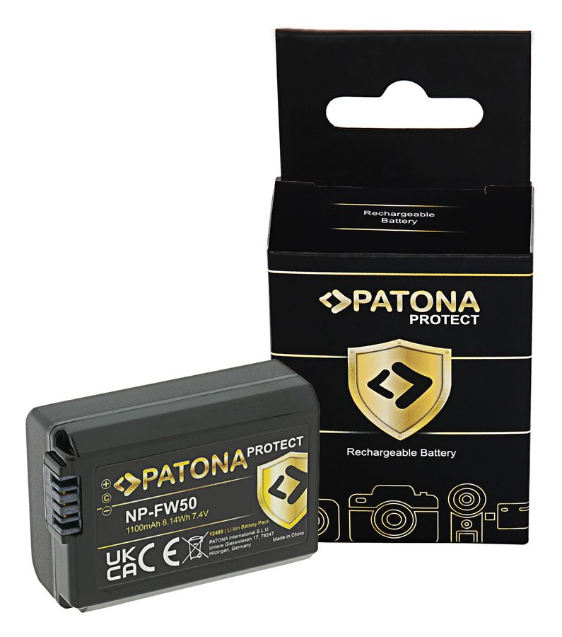 Patona Protect Batterie Sony NP-FW50
