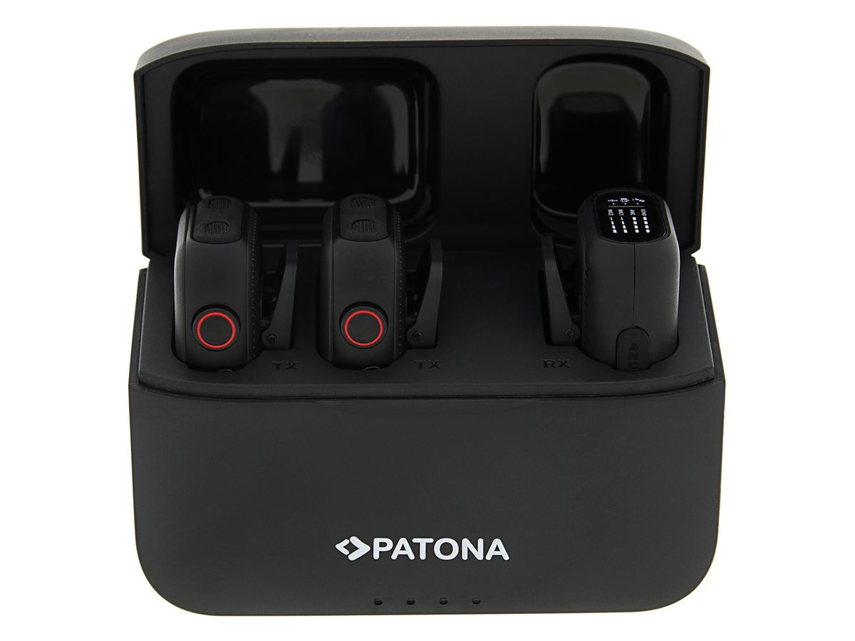 Patona Wireless Lavalier Mikrofon Set