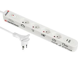 Skross Home Station USB AC 4xT13