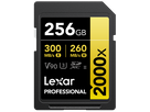 Lexar 2000x UHS-II SDXC 256GB Gold
