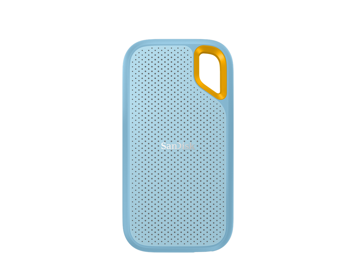 SanDisk Extreme Portable SSD 2TB V2 blue