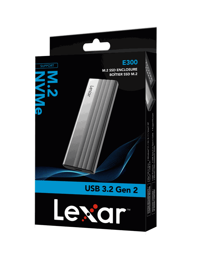 Lexar E300 M.2 SSD Enclosure