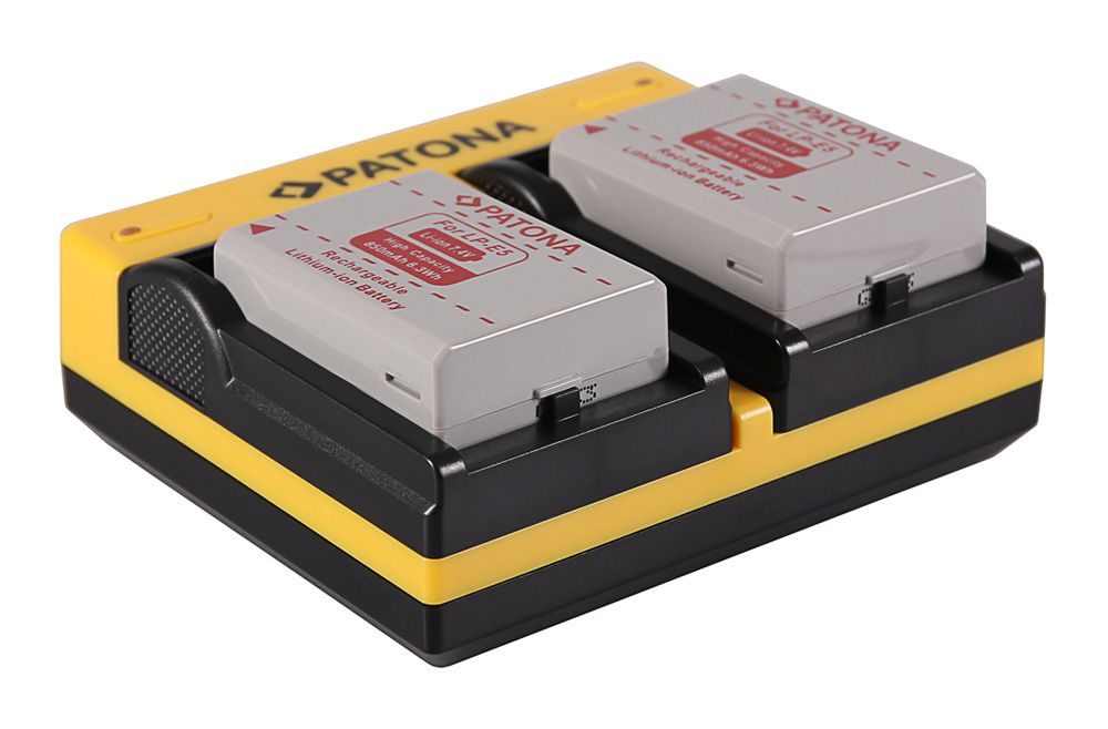 Patona Chargeur Dual USB Canon LP-E5