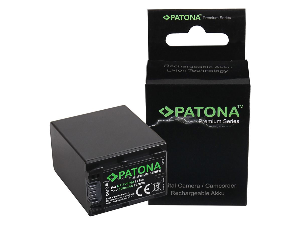 Patona Premium Batterie Sony NP-FV100