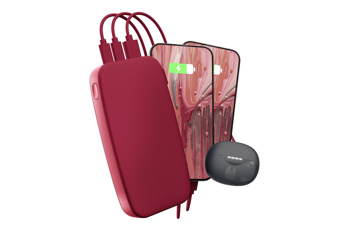 Fresh 'n Rebel Powerbank 24000 mAh Red