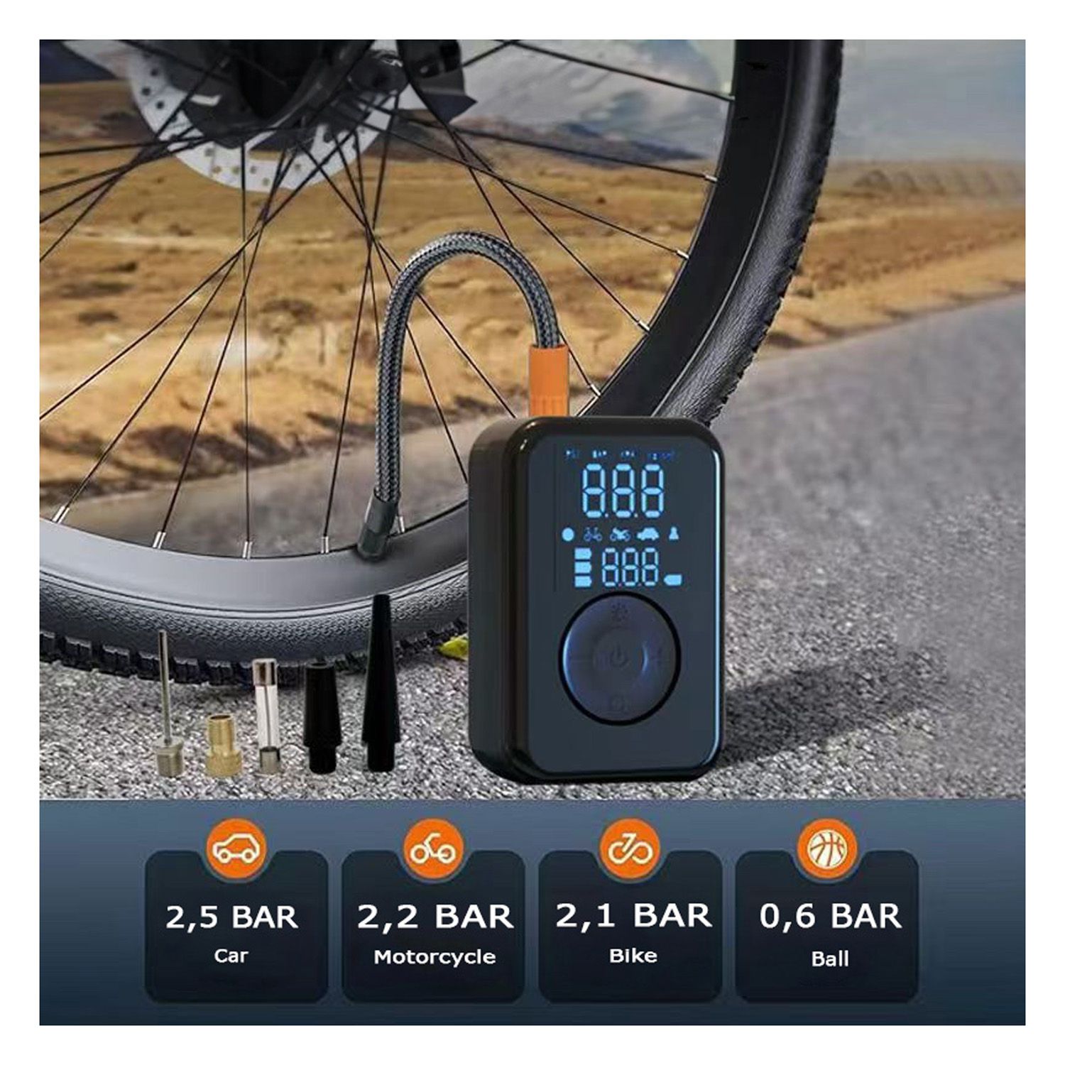 Patona Powerbank elektronische Luftpumpe