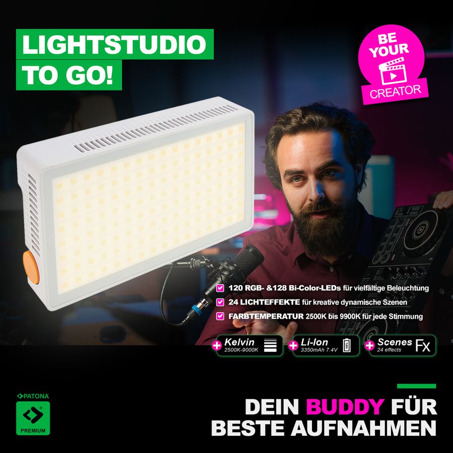 Patona SL-PB40R 40W LED Videolicht