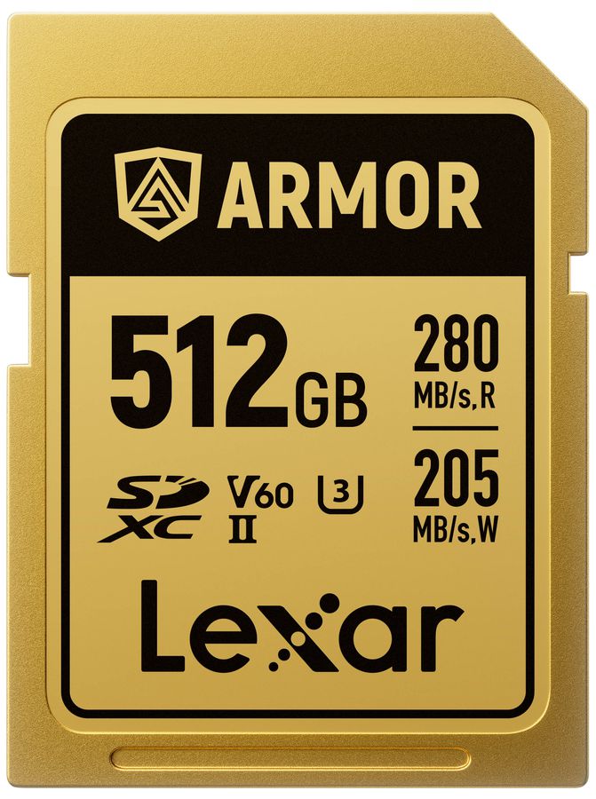 Lexar SDXC Armor Gold 280MB/s 512GB