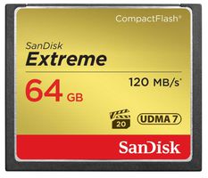 Sandisk Extreme 120MB/s CF 64GB