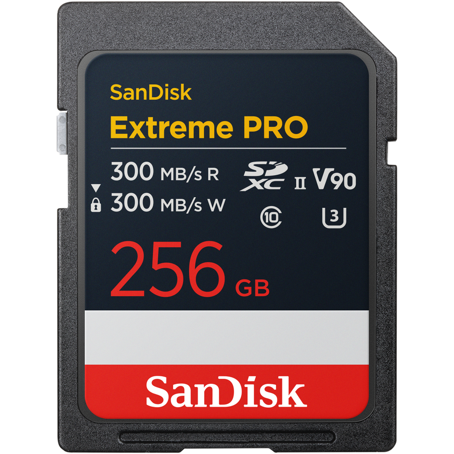 SanDisk Extreme Pro 300MB/s SDXC 256GB