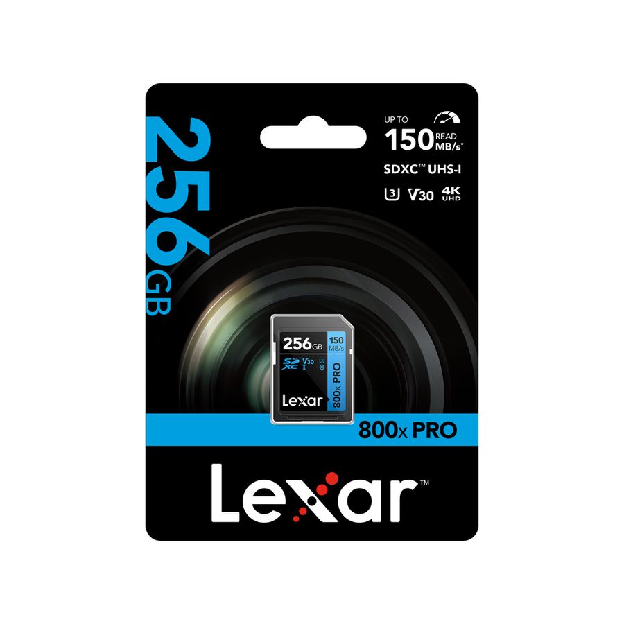 Lexar 800x UHS-I SDXC 256GB Blue