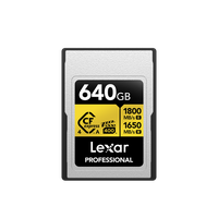 Lexar 1800MB/s CFexpress4.0 A 640GB Gold
