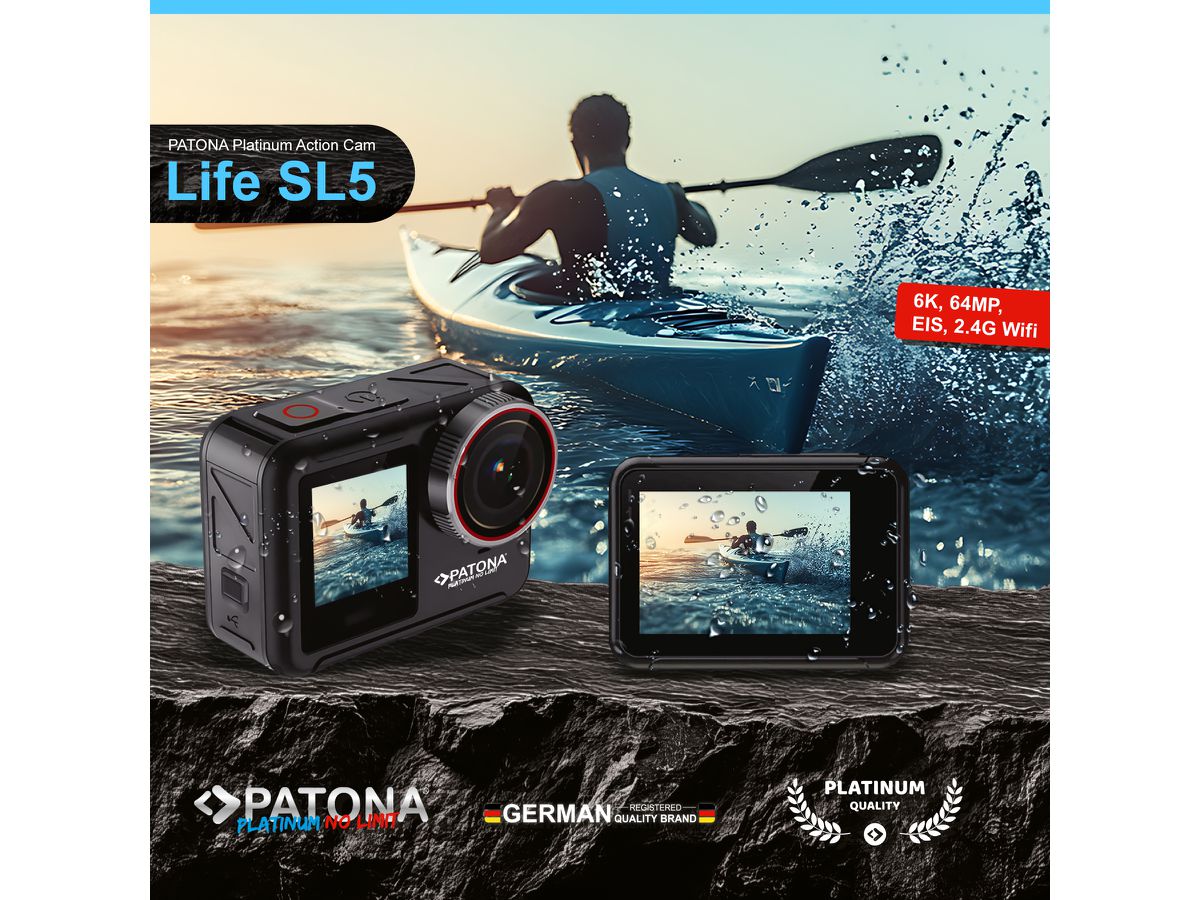 Patona Platinum Action Cam Life SL5 6K