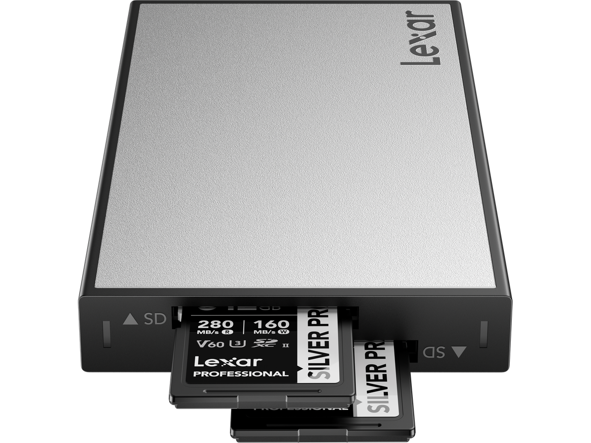 Lexar PRO Workflow SD Dual-Slot Reader