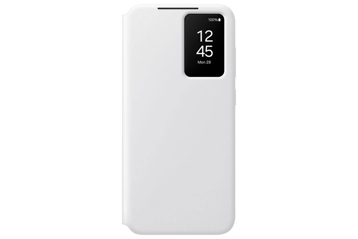 Samsung S24 FE Wallet Case White