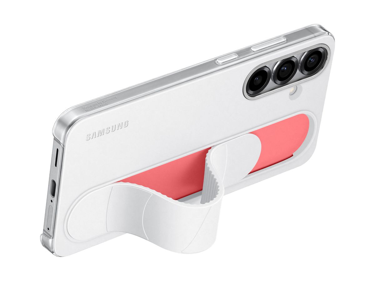 Samsung S25+ Standing Grip Case White