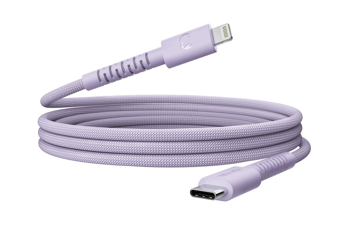 Fresh 'n Rebel USB-C to Lightning Lilac