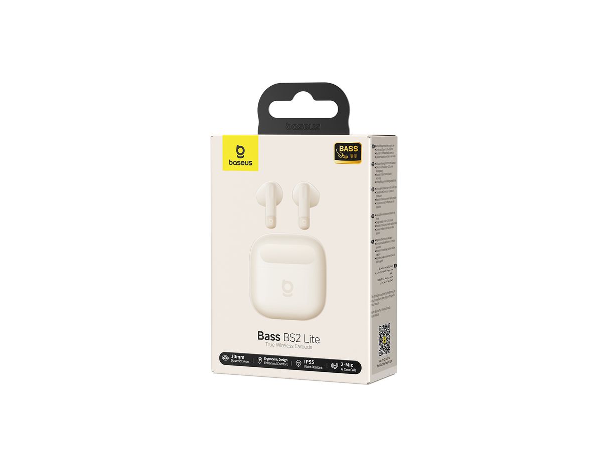 Baseus Bass BS2 Lite TWS Earbuds Pink