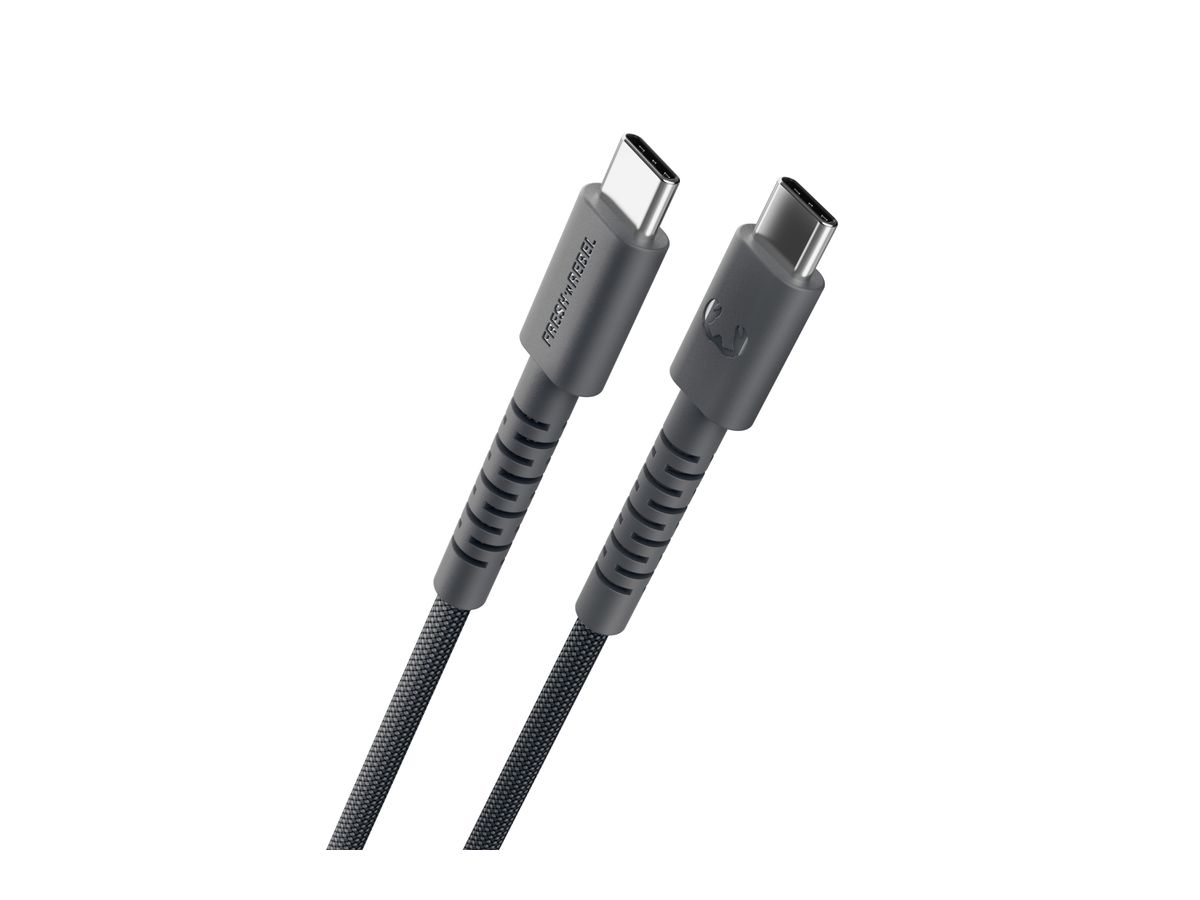 Fresh 'n Rebel USB-C to USB-C 3m Grey