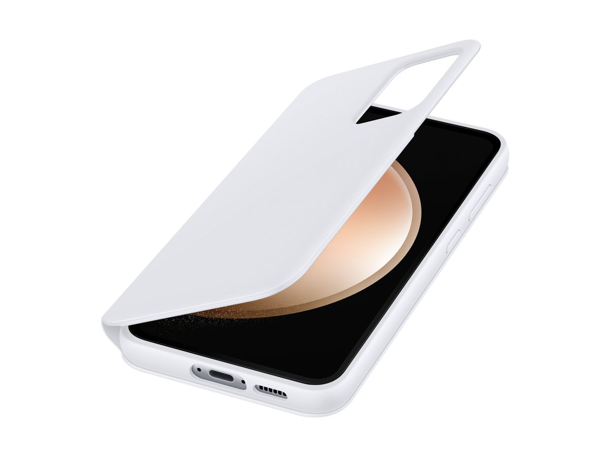 Samsung S23 FE Smart View Case White