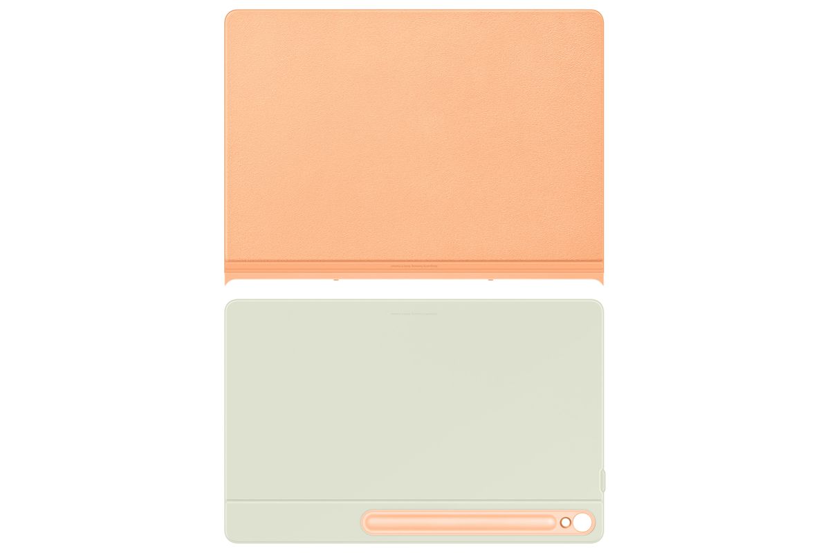 Samsung Tab S10FE+ Book Cover Orange