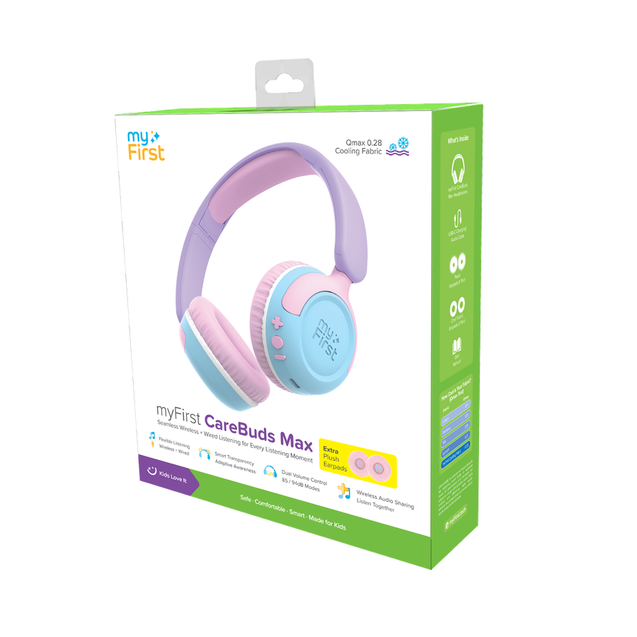 myFirst CareBuds Max Cotton Candy Mix