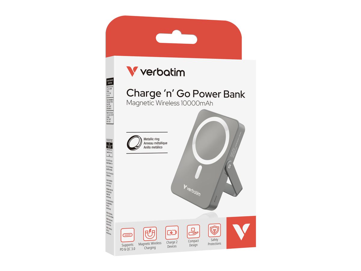 Verbatim Powerbank 10000 mAh Grey