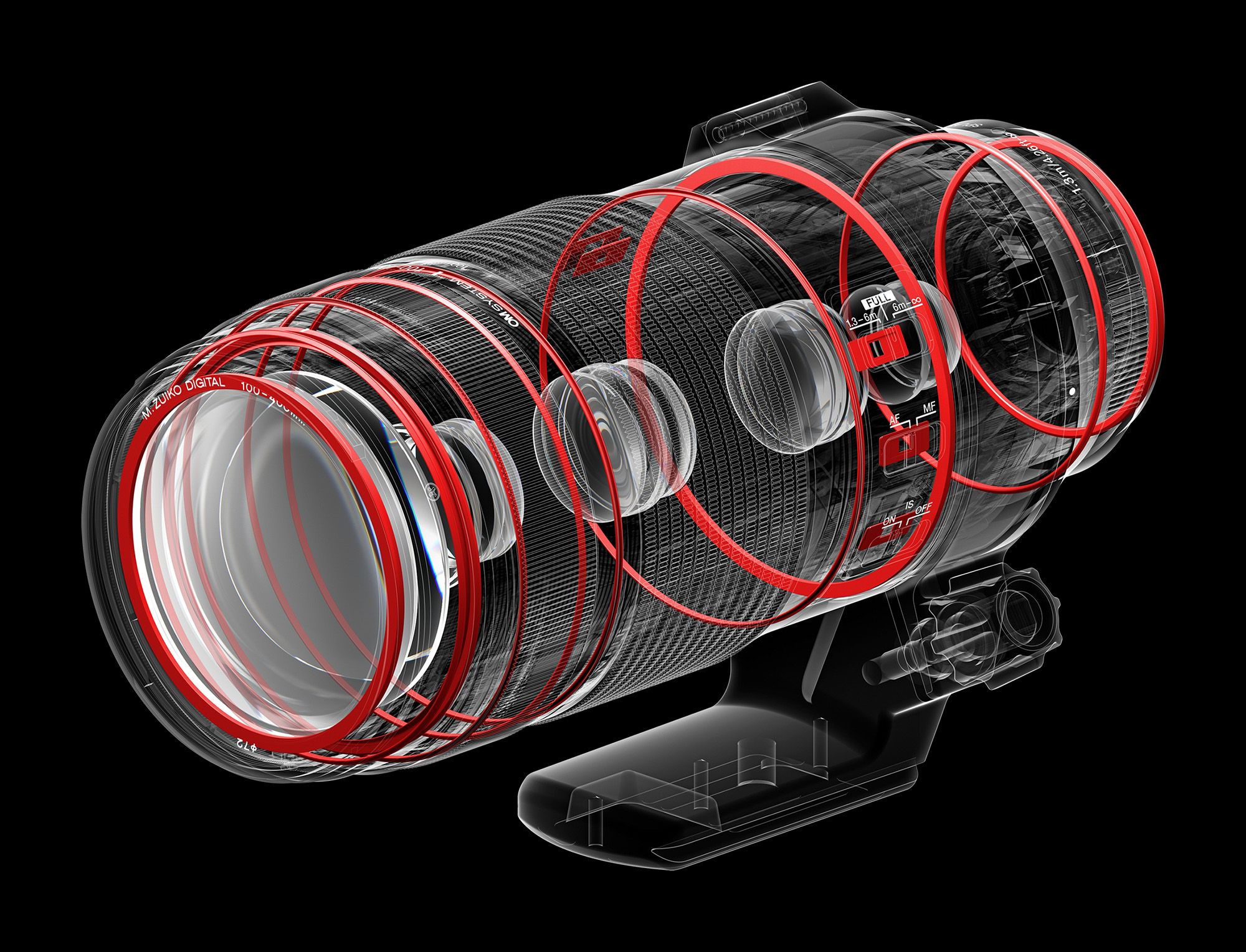 OM System m.Zuiko ED 100-400mm II black