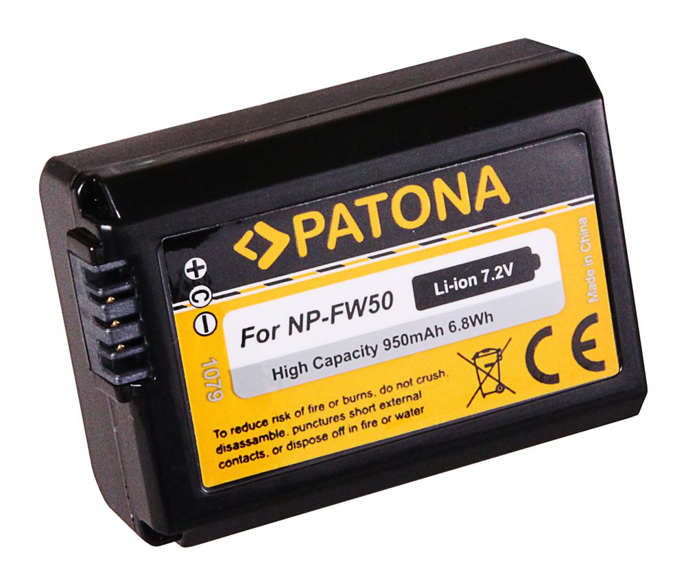 Patona Batterie Sony NP-FW50