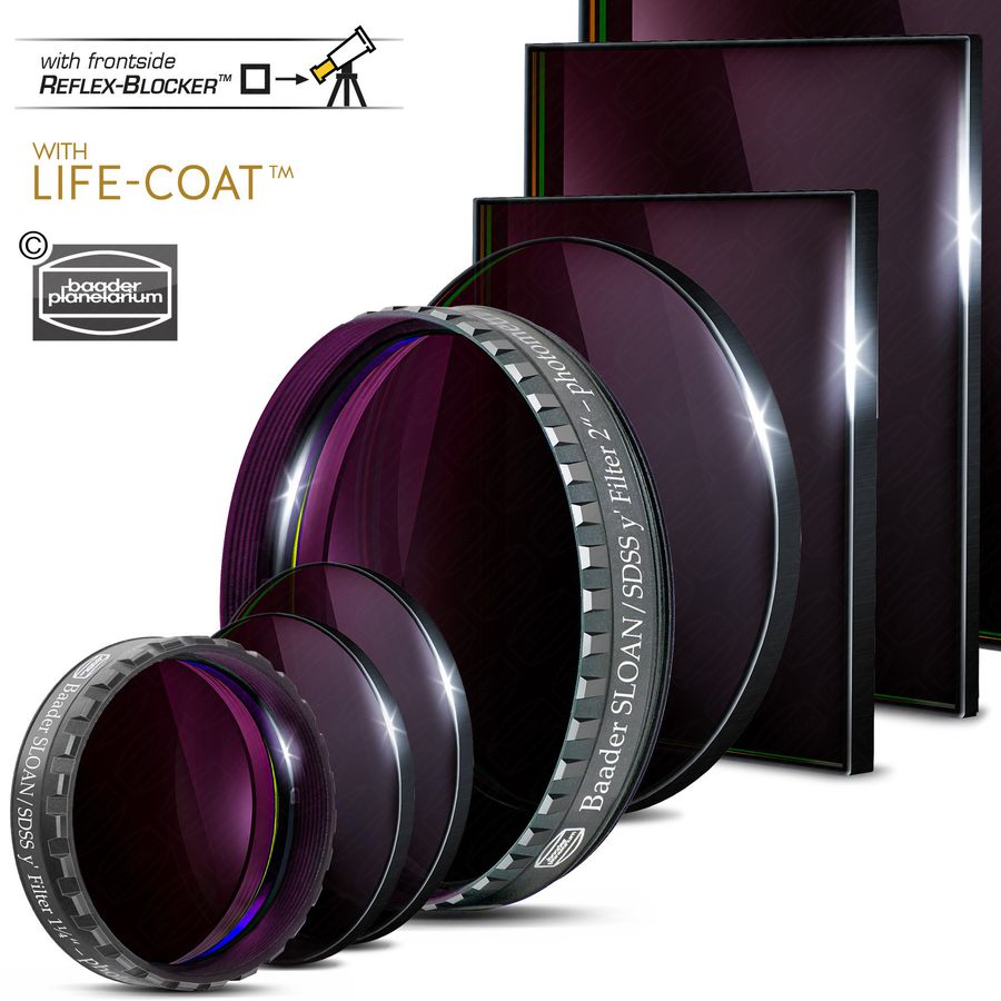 Baader SLOAN/SDSS y' Filter 100x100mm