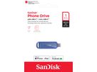 SanDisk Phone Drive USB-C 1TB blau