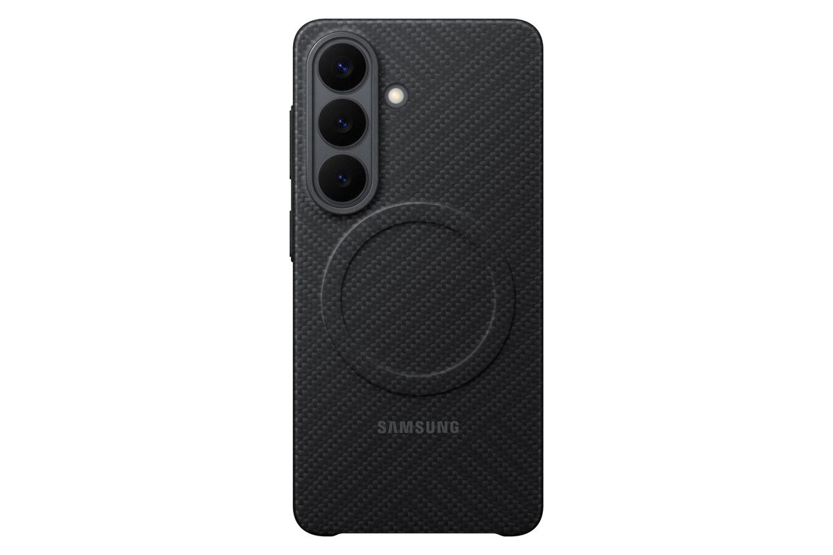 Samsung S26 Carbon Magnet Case Black
