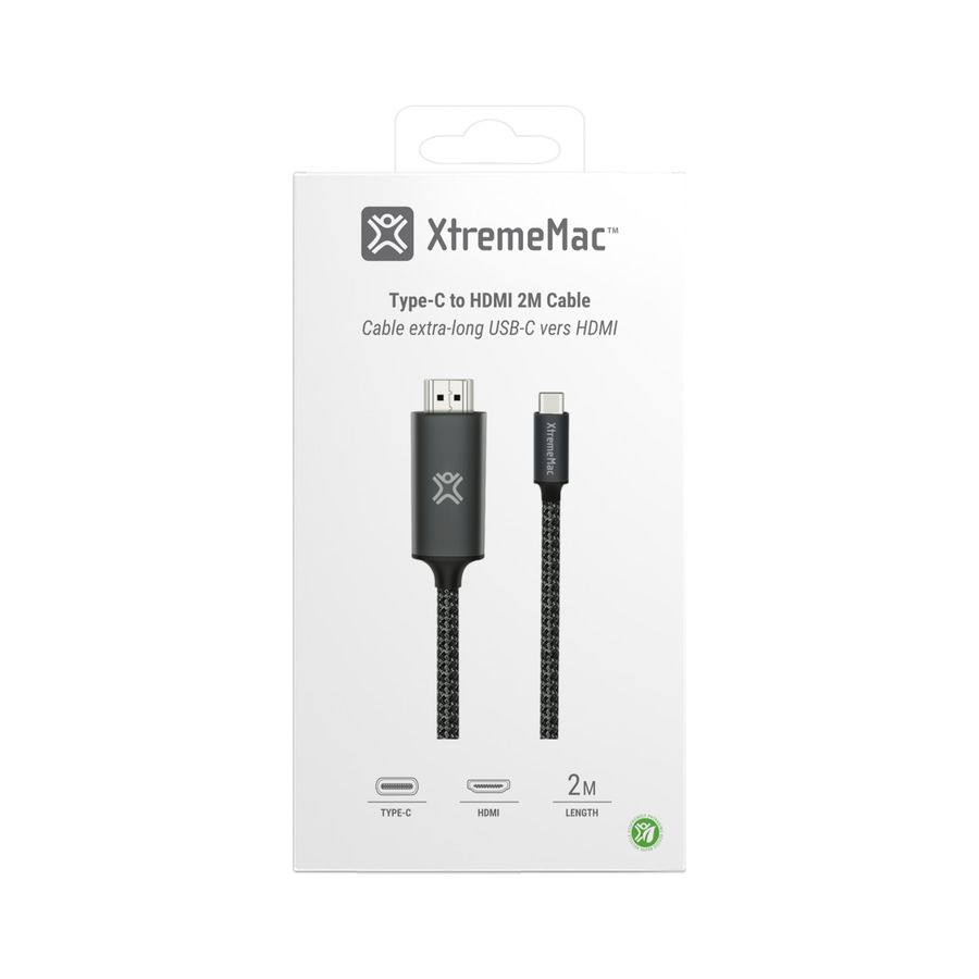 XtremeMac USB-C to HDMI Cable 2m