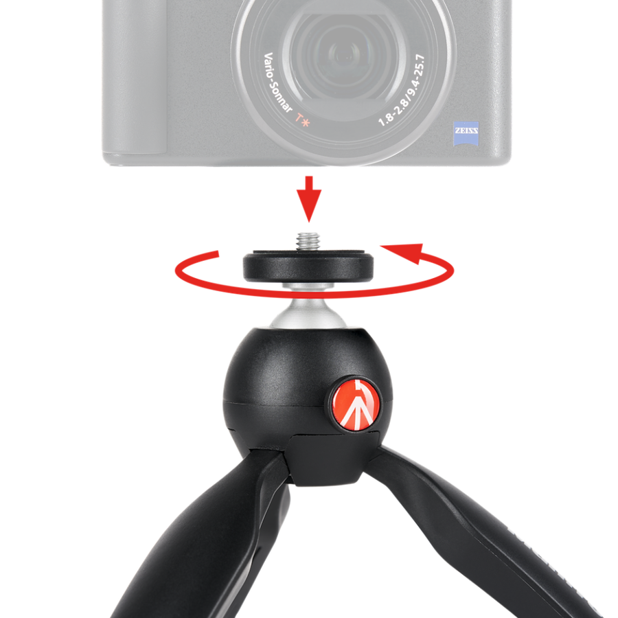 Manfrotto Pixi Mini Tripod Black