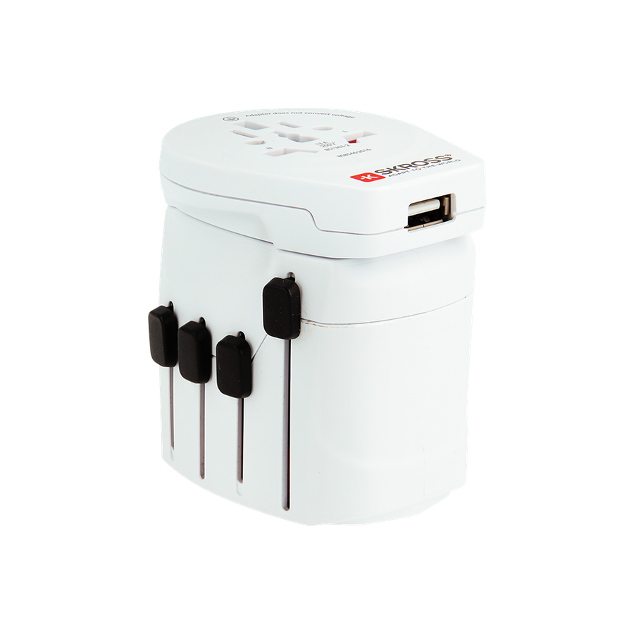 Skross PRO - World & USB (7A)