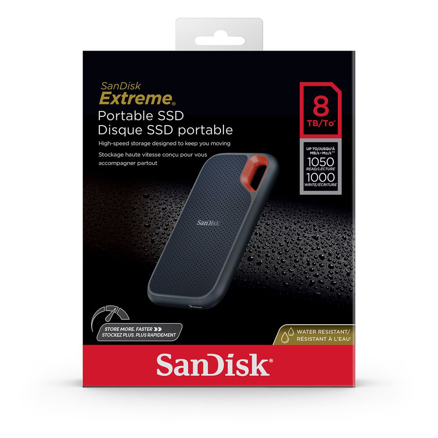 SanDisk Extreme Portable SSD 8TB V2