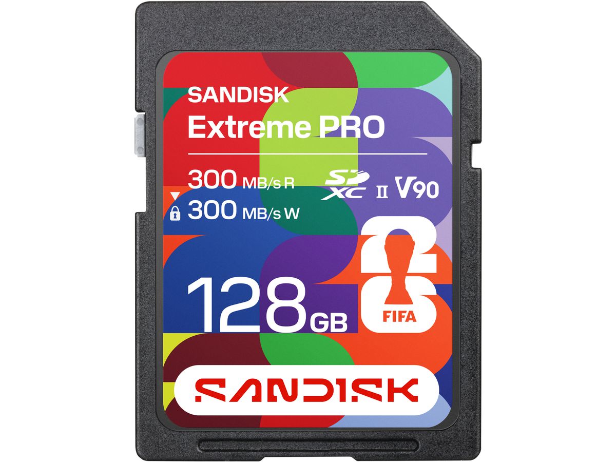 SanDisk Extreme PRO SD FIFA 2026 128GB