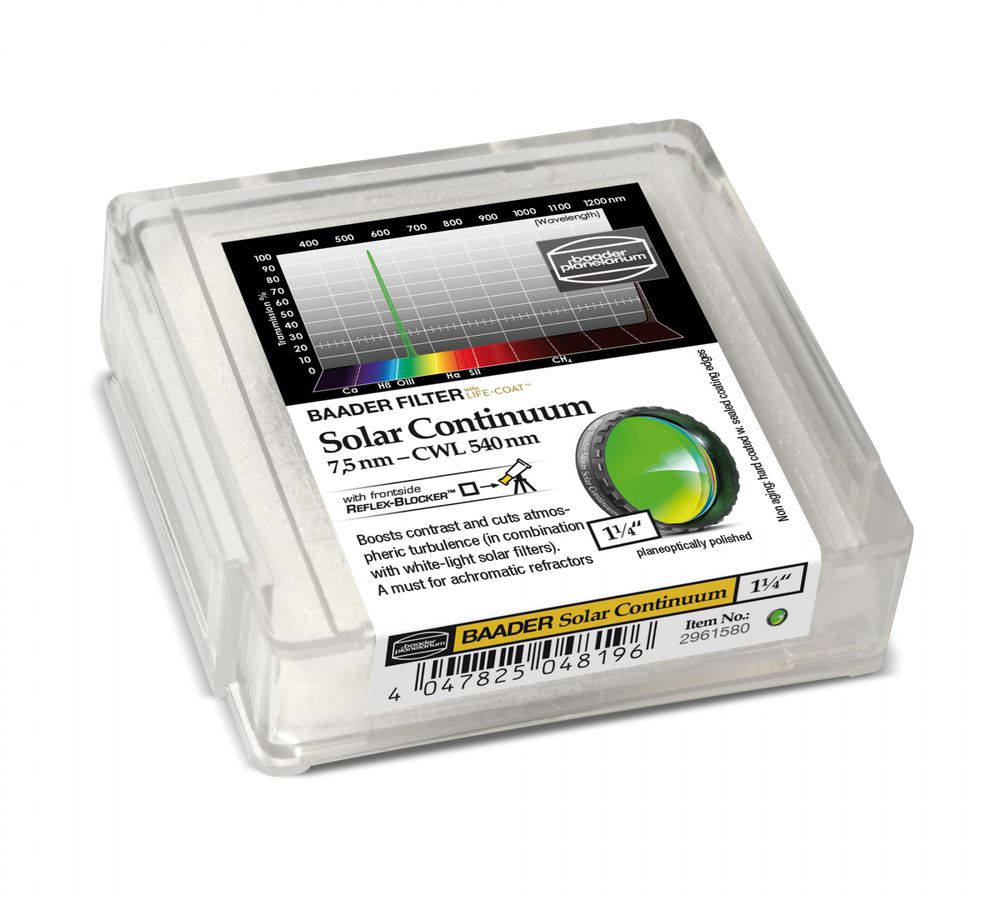 Baader 7,5nm SC 1¼" Filtre (540nm)