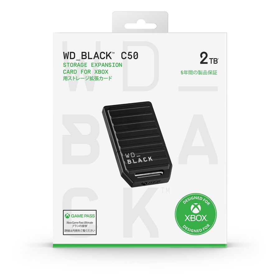 WD BLACK C50 Expansion Card Xbox 2TB