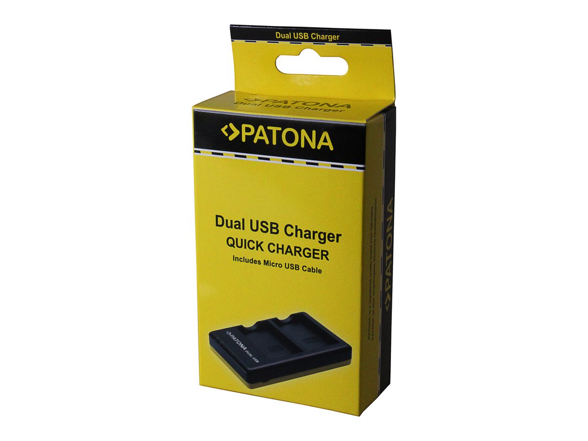 Patona Chargeur Dual USB Olympus BLN1